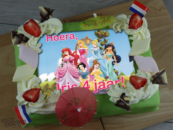 Kindermarsepeintaartprinsessen